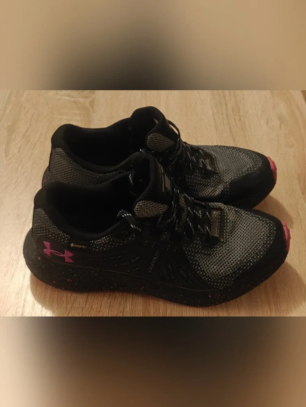 Under Armour Charged Bandit Trail GTX Gore-Tex Black Women’s Size 7 EU 38 Trail